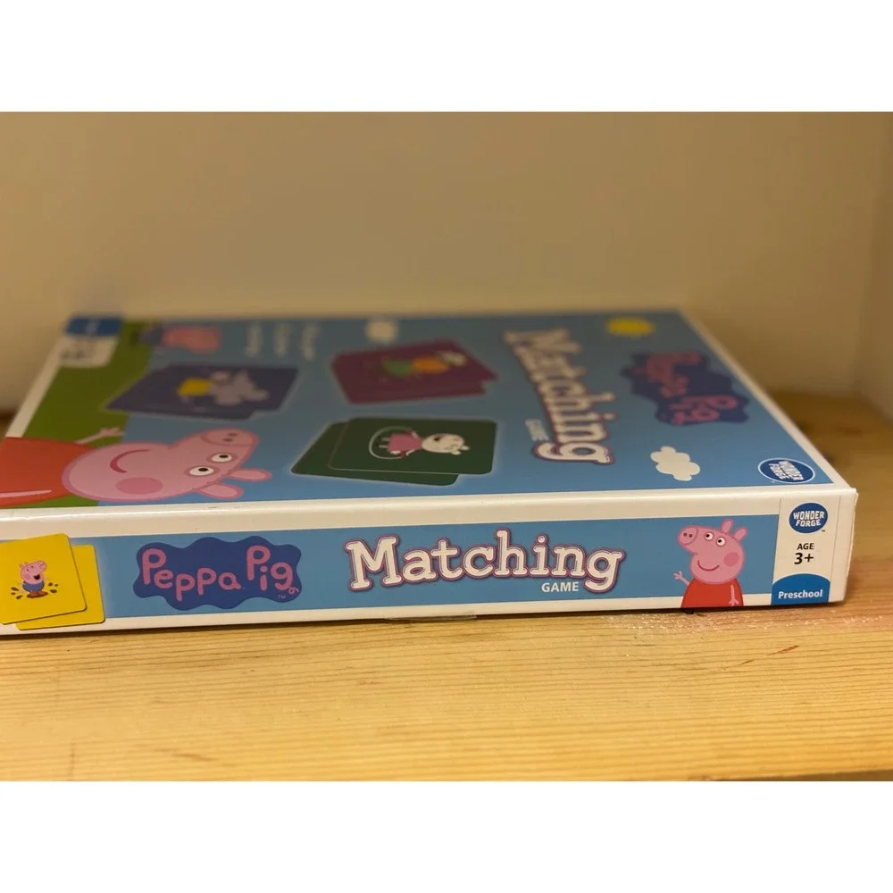 Wonder Forge Peppa Pig Matching Game Preschool Fun Picture‎ Matching Activity